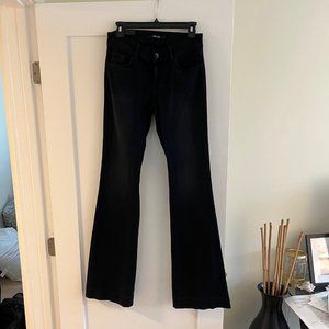 J Brand "Lovestory" Low-Rise Bell Bottom